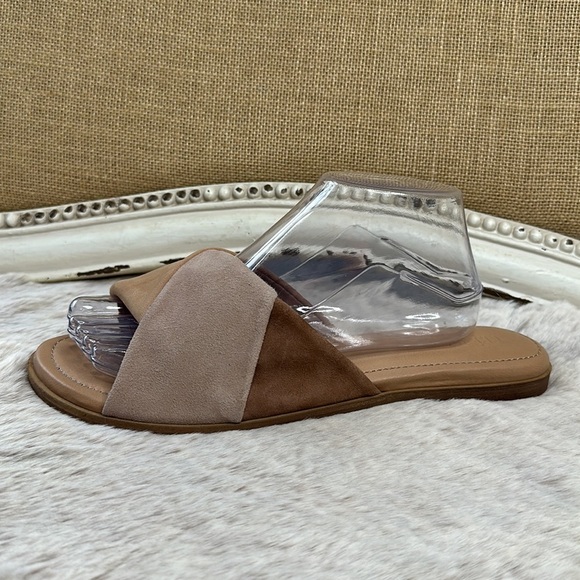 Crevo | Emery Blush Leather Slip On Slide Sandal, Size 11 NIB - Picture 5 of 16